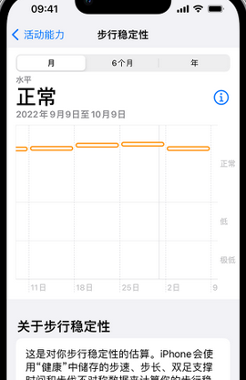 凤城iPhone手机维修如何在iPhone开启'步行稳定性通知'