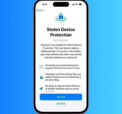 凤城苹果授权维修店分享被盗设备保护功能开启方法