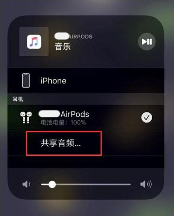 凤城苹果14音频维修点分享iPhone14音频共享设置方法 