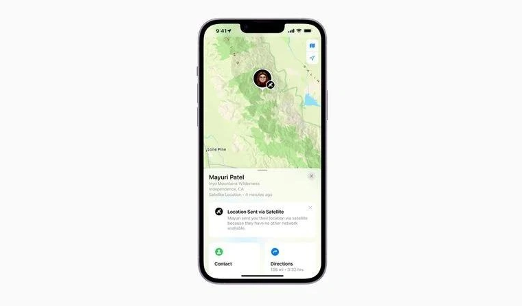 凤城苹果14维修分享iPhone14系列中 FindMy功能通过卫星分享位置方法教程 