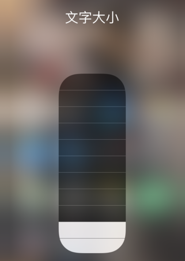 凤城苹果手机维修分享小技巧：在 iPhone 控制中心快速调节字体大小 