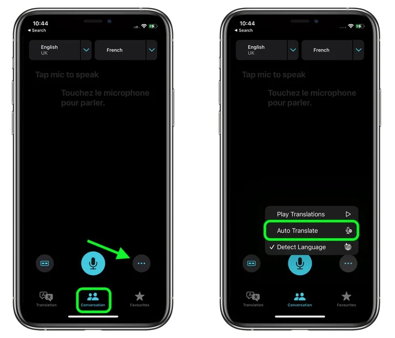 凤城苹果手机维修分享iOS 15 “翻译” App 新改进 