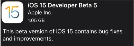 凤城苹果手机维修分享如何升级到iOS15.0 beta5 