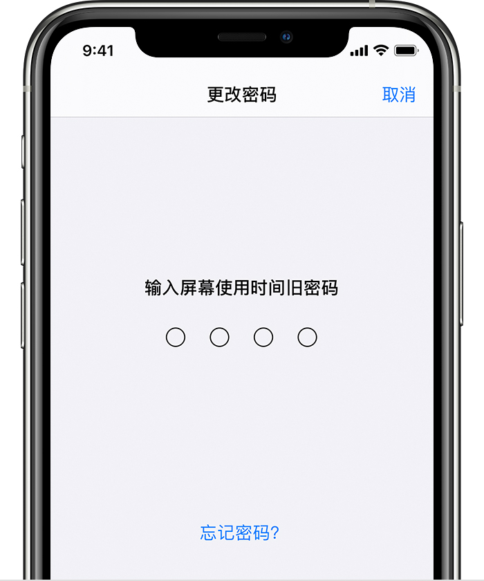 凤城苹果手机维修分享iOS 14 忘记屏幕使用时间密码怎么办 